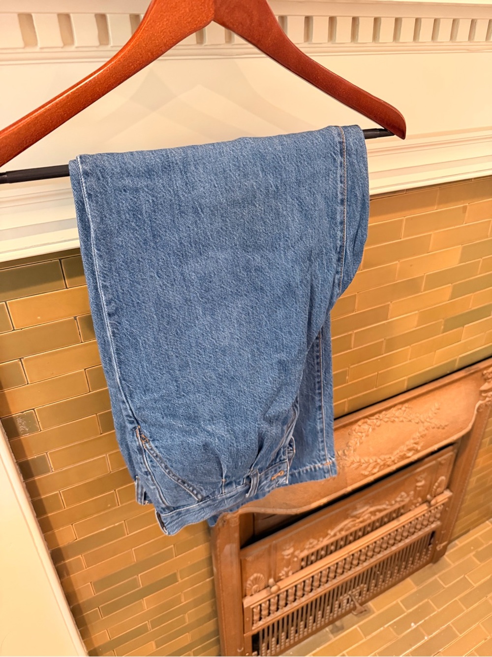 Madewell High-Rise Blue Denim Jeans